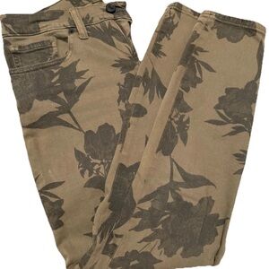 Lucky Brand Tan Floral Men's Chinos